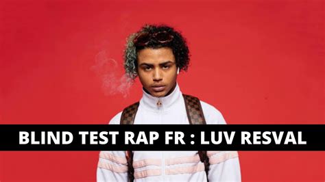 BLIND TEST RAP FRANÇAIS LUV RESVAL YouTube