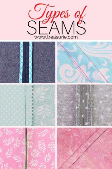 Types Of Seams And When To Use Them TREASURIE