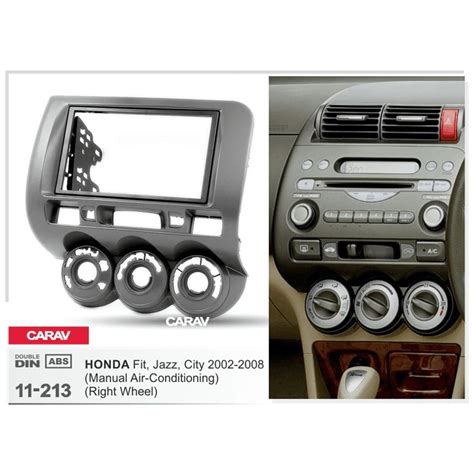 Radio Fascia For Honda Fit Jazz City Double Din Radio Dvd