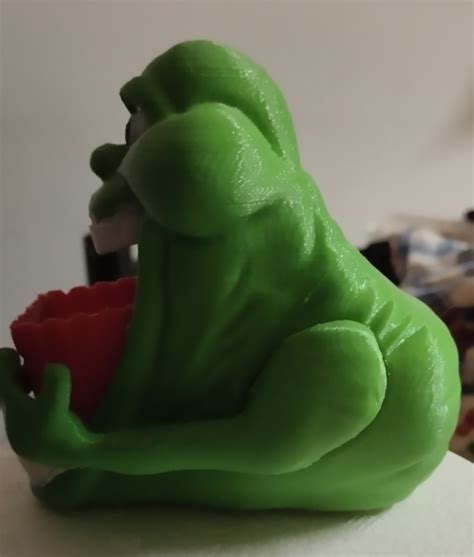 Archivo Stl Pop Corn Pochoclera Ghostbusters Slimer Ecto1 Marshmallow 🌽 ・plan De Impresora 3d