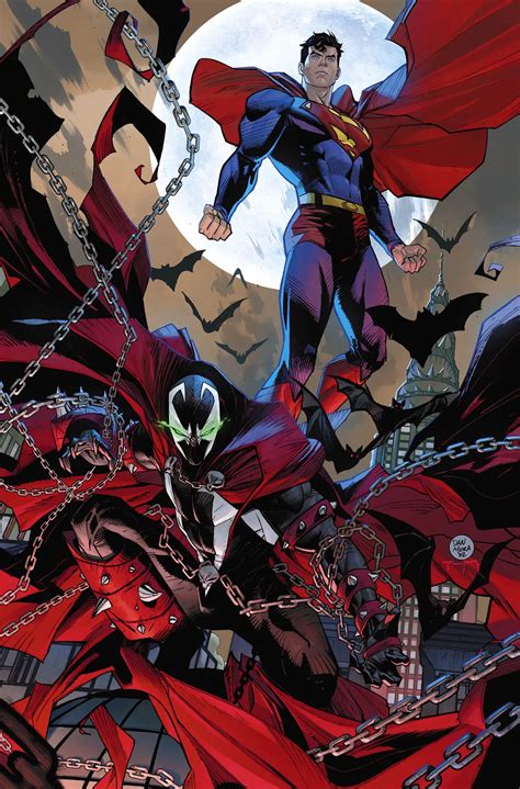 Dc Comics Reveal Dc Team Ups Via Spawn Themed Variant Covers • Aipt