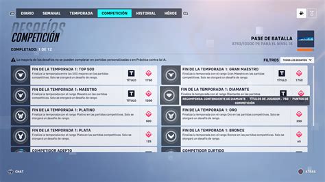 Gu A C Mo Funciona El Rango Y Posici N De Las Ranked En Overwatch