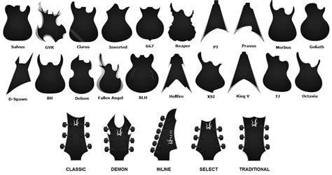 Unique Guitar Bodies