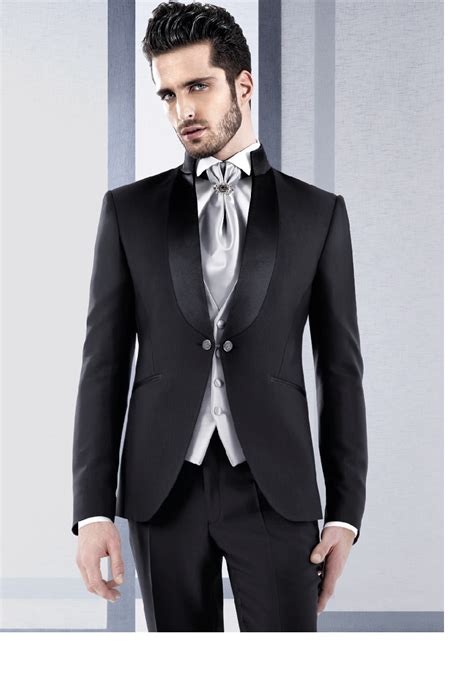 Italian Men Slim Fit Suit Tuxedo Miami Tuxedo Accessories