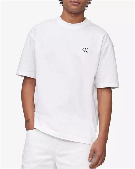 Jual Calvin Klein Ck Jeans Archive Logo Crew Neck Tee White Original 2024 Zalora Indonesia