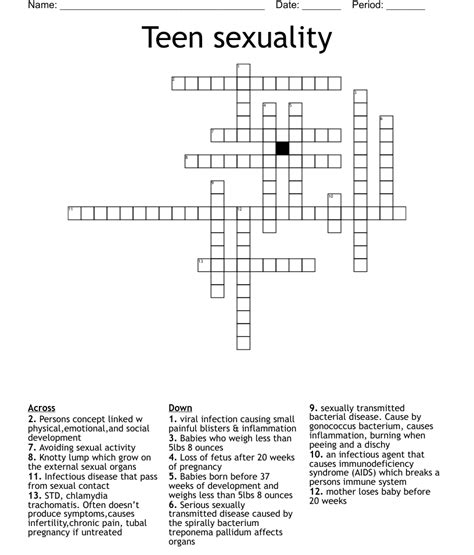 Vocabulary Crossword Wordmint