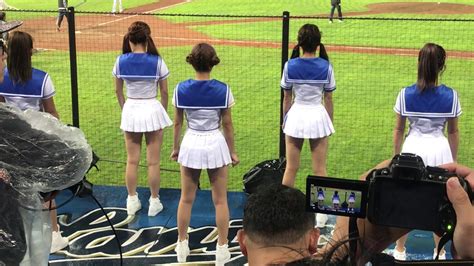 富邦 Vs Lamigo Lamigirls 五局中場舞 20180406） Youtube