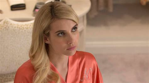 Emma Roberts Spills On Filming Scream Queens Sex Scenes Youtube