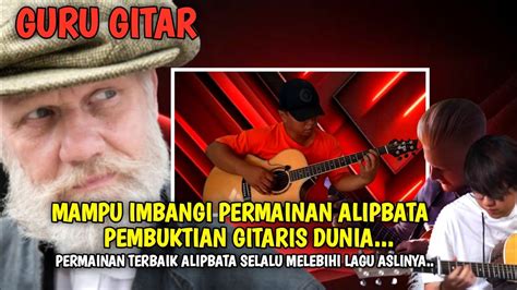 Gitar Alip Ba Ta Mampu Mengeluarkan Segala Jenis Bunyi Guru Gitar Ini