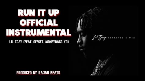 Official Instrumental Lil Tjay Run It Up Feat Offset And