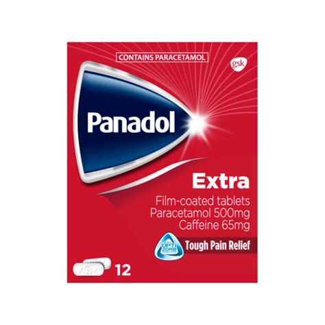 Panadol Extra 500mg 65mg Tablets