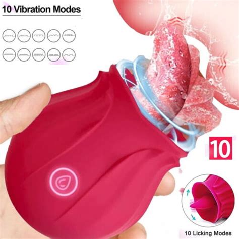 Multispeed Clit Licking Vibrator G Spot Oral Massager Tongue Sex Toys Women Ebay