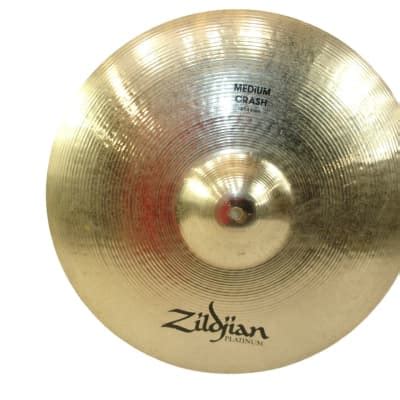 Zildjian Platinum Medium Crash Cymbal Reverb