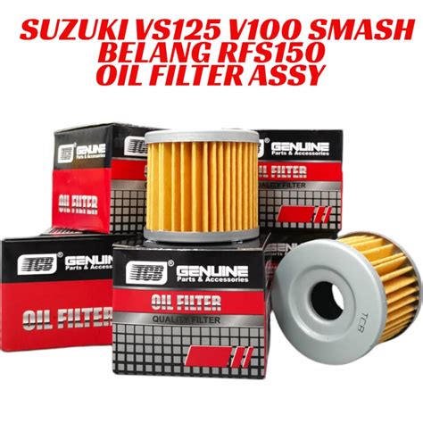 Suzuki Vs125 V100 Smash Belang Benelli Rfs150 Oil Filter Assy Penapis Minyak V100 Vs125