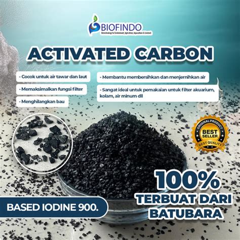 Promo Fishco Media Filter Air Minum Karbon Aktif Batu Bara Active