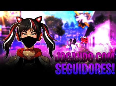 FREE FIRE AO VIVO JOGANDO OS INSCRITOS CS RANQUEADO