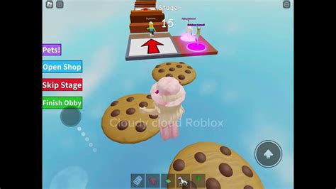 Playing Chocolate Obby In Roblox Youtube