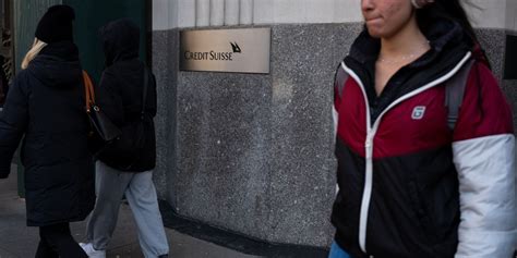 Credit Suisse Will Borrow Up To Billion Wsj