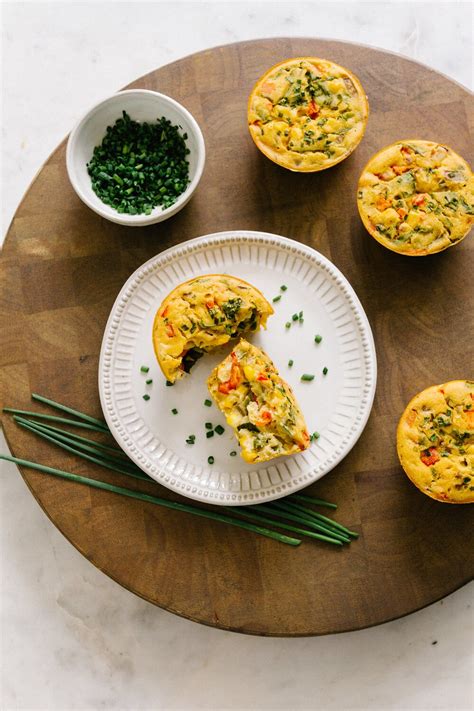 Mini Chickpea Flour Frittatas Vegan The Simple Veganista