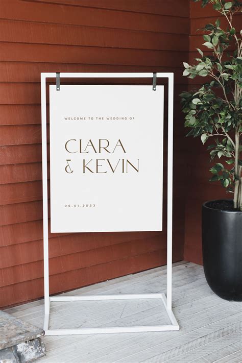 Elegant Diy Wedding Welcome Sign Ideas And Must Haves Au Tws