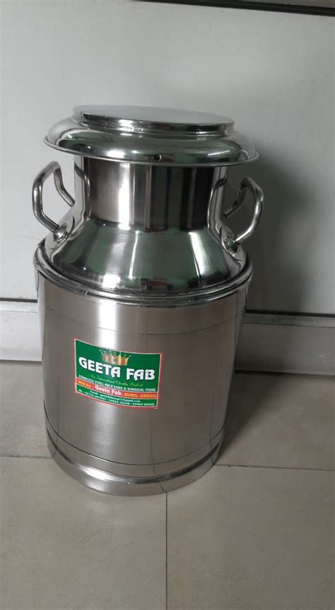 Stainless Steel Milk Cans Ss Milk Can Latest Price Manufacturers