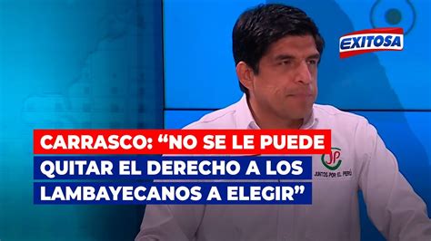 🔴🔵juan Carrasco Al Jne No Se Le Puede Quitar El Derecho A Los