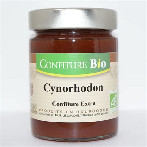 Confiture Cynorhodon Bio 320 G Ferme De La Guye Locavor Fr