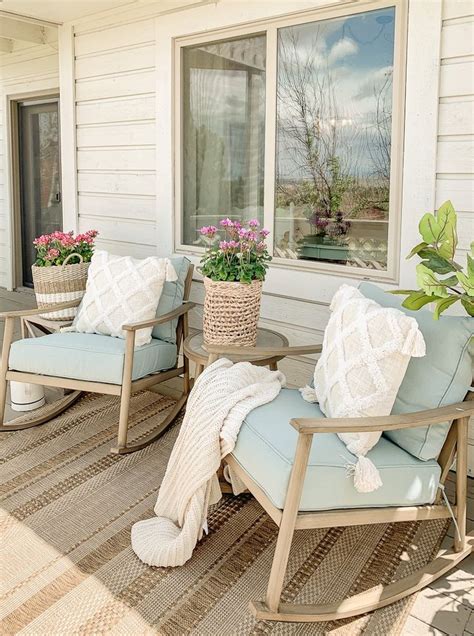 Simple Cozy Deck For Summer Sarah Joy House Design Decor Patio