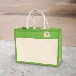 Jute Bag With Pocket Manufacturer Natural Handcraftcustom