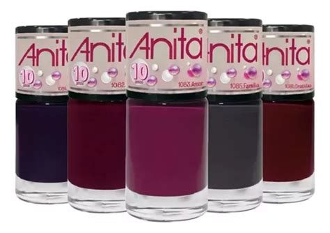 Kit Esmalte Anita Cole O Anos Cremoso Lan Amento Cores Mercadolivre