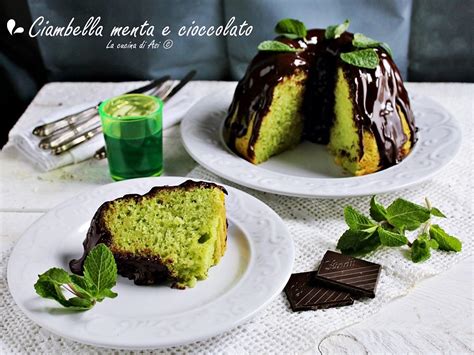 Ciambella Menta E Cioccolato Soffice E Golosa Torta