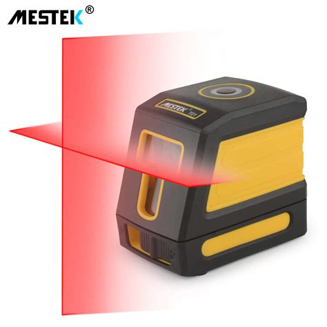 Buy Self Leveling Laser Level 50ft MESTEK Cross Line Laser Level