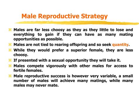 Ppt Evolutionary Psychology Lecture 4 Reproductive Strategies