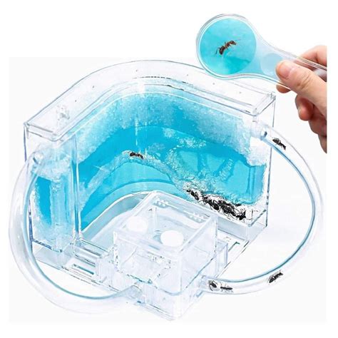 Navadeal Connecting Ant Farm Castle With Tubes Habitat Educational