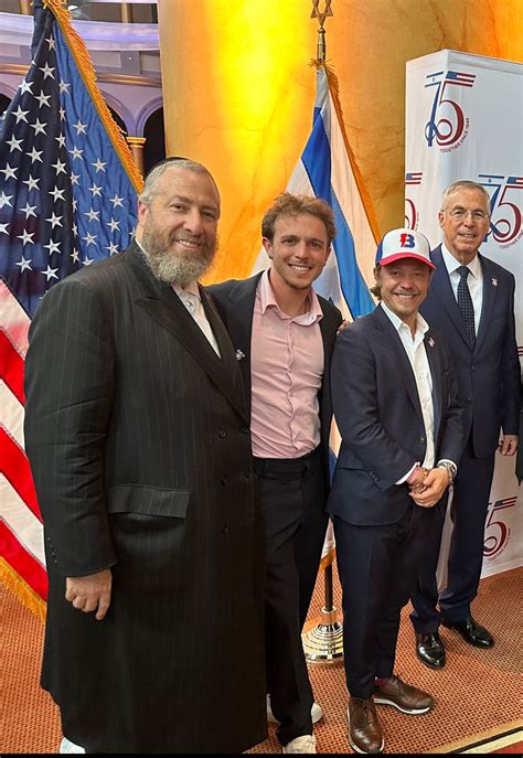 Ezra Friedlander On Twitter Attended Celebration Of Israel S 75th