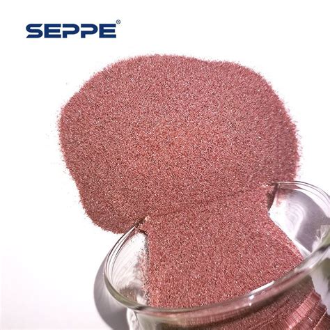 High Purity Mesh Garnet Sand For Waterjet Cutting Pink Alluvial