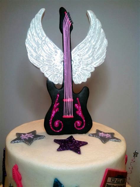 Rock Star Birthday Cake