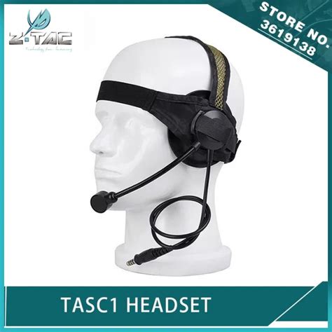 Z Tactical Z Tac Selex Tasc1 Headset With Military Standard Plug