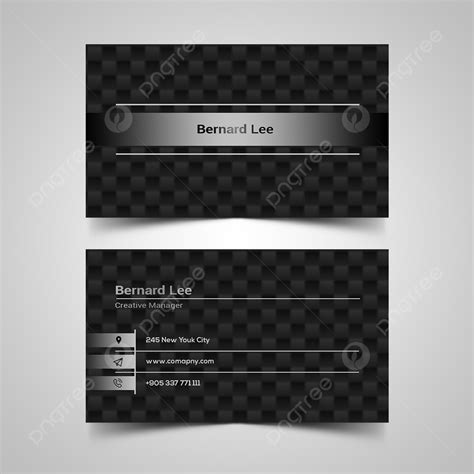 Metal Business Card Template Template Download On Pngtree