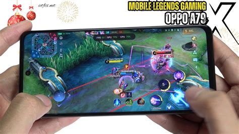 Oppo A79 Mobile Legends Gaming Test Dimensity 6020 90Hz Display