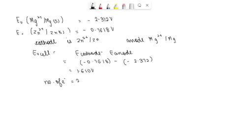 What Is The Equilibrium Constant For The Following Reaction At 25°c Mg