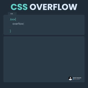 Learn CSS Overflow Property Web Design Coding Coding Tutorials