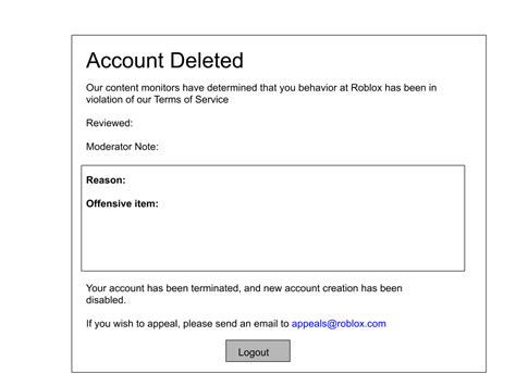 Roblox Ban Message Template By Mariofan345 On Deviantart
