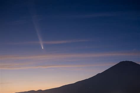 113108 霊峰と紫金山・アトラス彗星 By Yuki206 天体写真ギャラリー