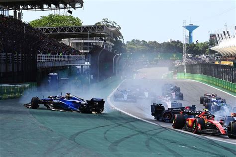 Albon señala su buena salida como la causa del choque en Brasil F1