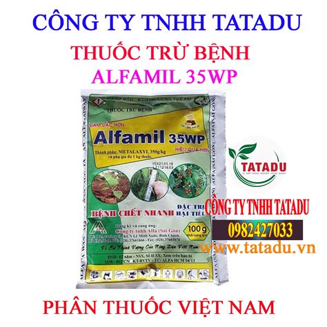 ALFAMIL 35WP - THUỐC ĐẶC TRỊ BỆNH LỞ CỔ RỄ