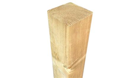 Planeo Terrawood Blend Squared Timber Post 180 X 7 X 7 Cm