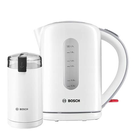 Czajnik Bosch TWK7601 + Młynek do kawy TSM6A011W - 11929917404 ...