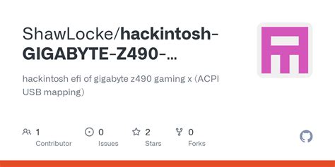 GitHub ShawLocke Hackintosh GIGABYTE Z490 GAMING X Hackintosh Efi Of