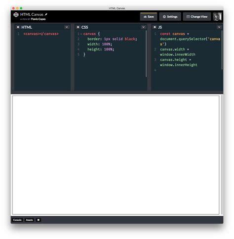 Html Canvas Api Tutorial